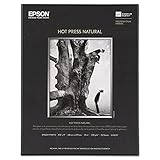 Epson S042317 Hot Press Natural Professional Paper, Letter-Size, 8.5
