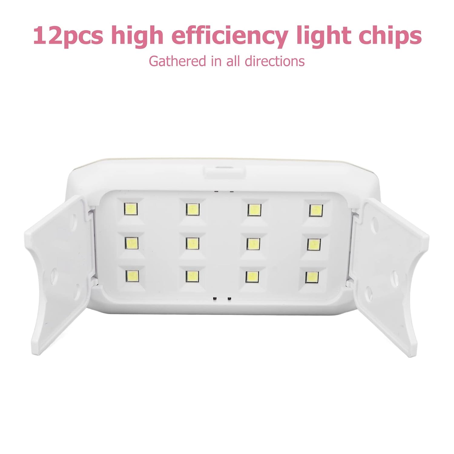 Nail Dryer, UV Lamp for Nails, LED Nail Lamp 36W Home Salon Foldable Portable Nail Gel Dryer Curing Lamp for Nail Artists