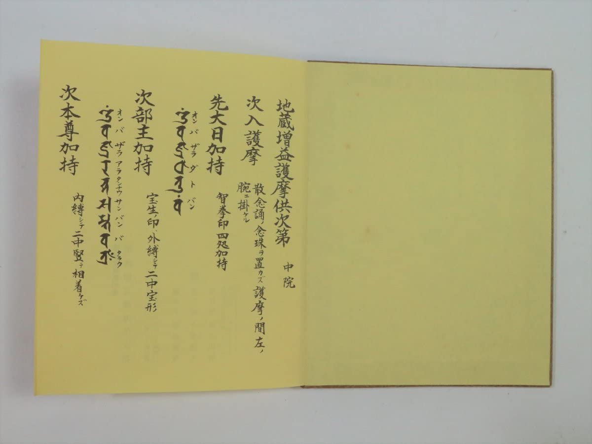 護摩全集 第12巻 「光明真言息災護摩供次第」 1998年 添田隆俊 今