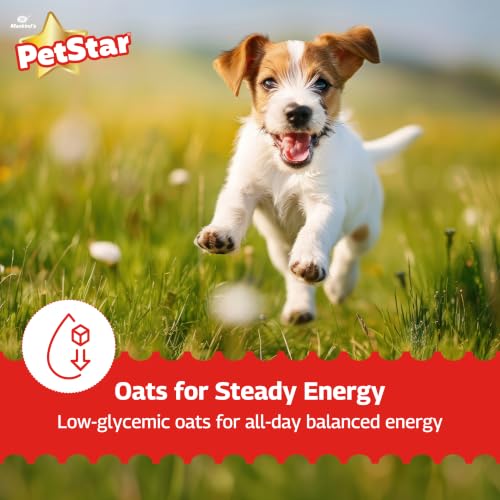 Image of Petstar Puppy Dry Dog Food 1 kg, Duck & Oats Formula, High Protein, Gentle Digestion, Healthy Growth, No Artificial Flavours or Added Sugar