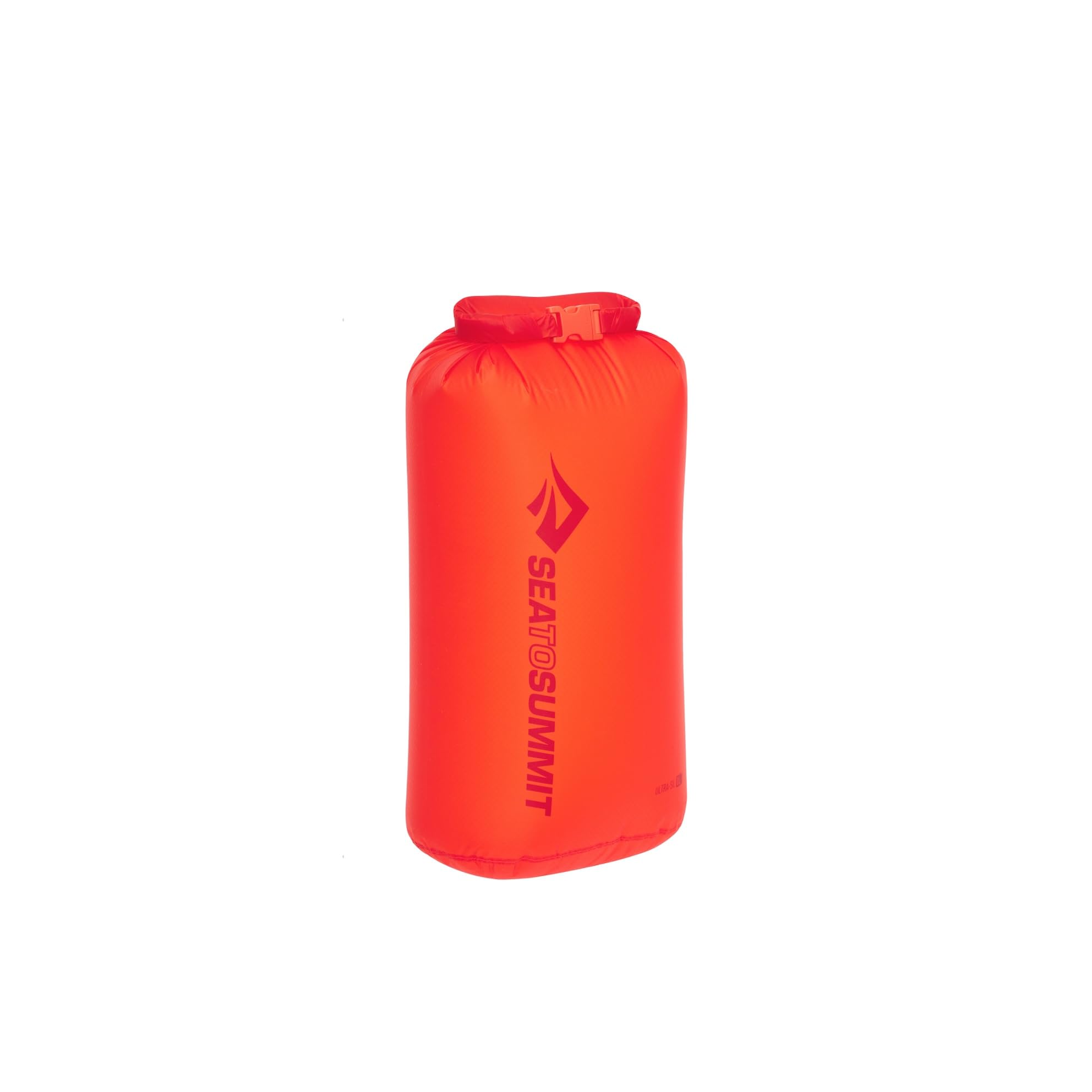 SEA TO SUMMIT - Ultra-Sil Dry Bag M 8L - Waterproof Storage & Organization - Roll-Top & Patented Field Repair Buckle - Ultra-Sil Fabric - For Backpacking - 19.1 x 17.2 x 36.8cm - Spicy Orange - 39g