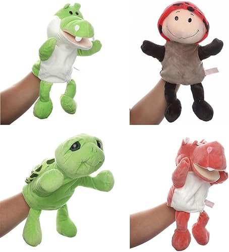 Miniatura 3 de Marioneta de mano de dedo de animal, juguetes novedosos, linda muñeca pequeña y práctica marioneta de dedo de animal, regalo para niños, fiesta de