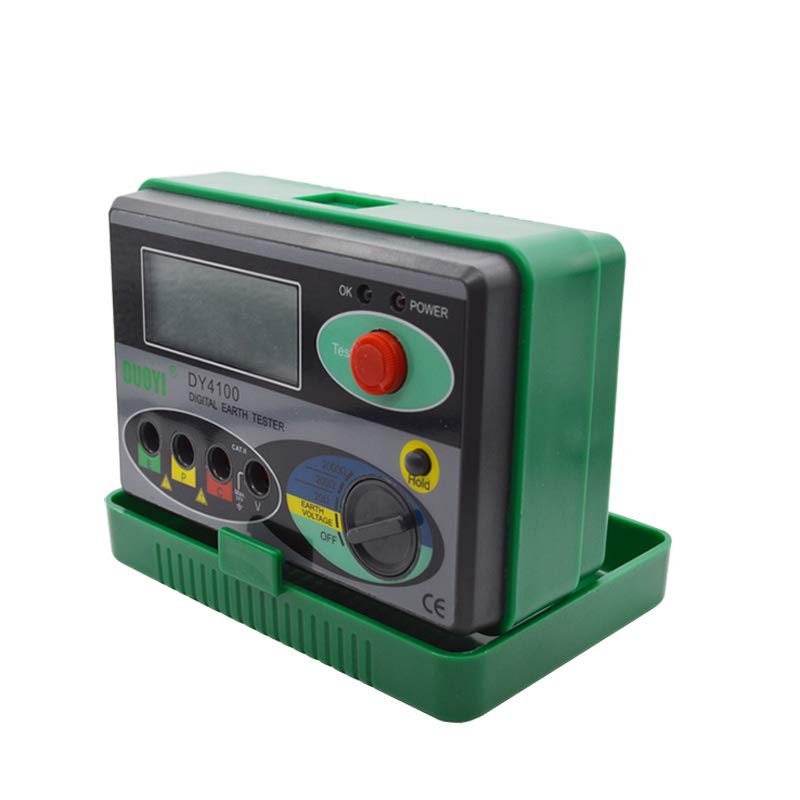 DY4100 Digital Multimeter Earth Resistance Tester Ground 0-2000 Ohm Meter Resistance Tester
