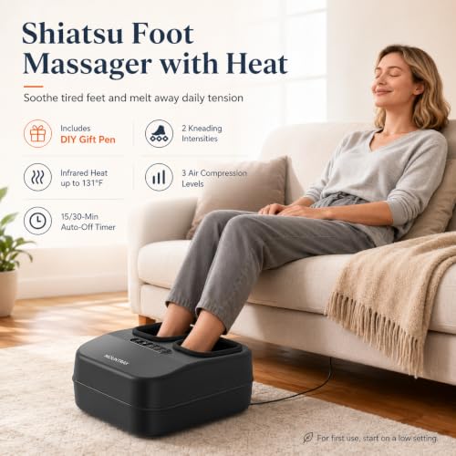 MOUNTRAX Heated Foot Massager - 61.74 w/ Code + 53% Off Code MDIKJ0JH - image 2