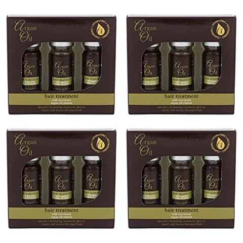 XHC Moroccan Argan Oil Extract Hair Treatment Shots (12 x 12ml) Intensive Repair Cover