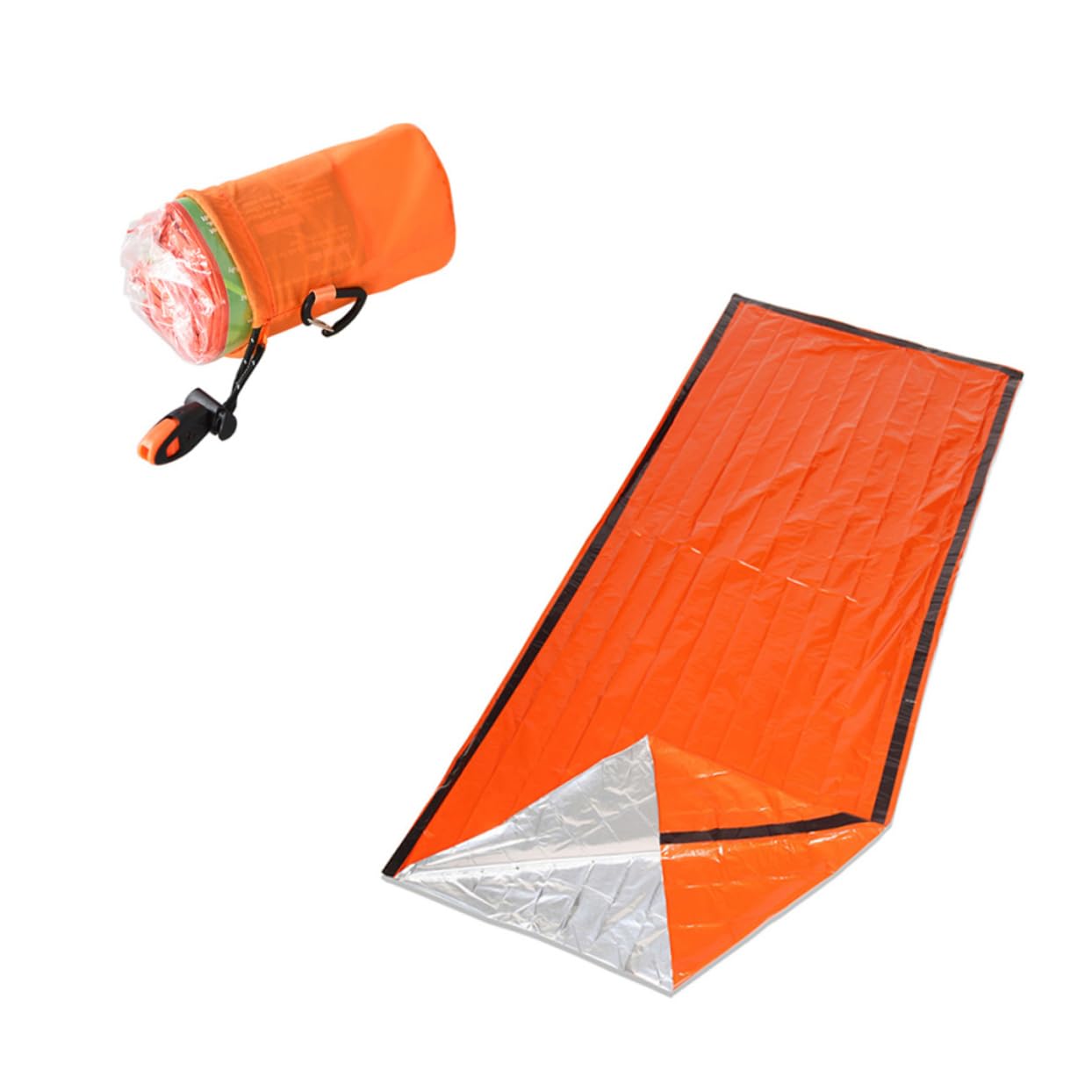 YARNOW Ultralight Camping Bag with Pe Material Emergency Sleeping Bag for Outdoor Adventure