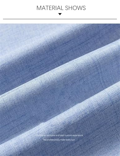 Men Spring Solid Color Lapel Single Breasted Flat Pockets Daily All-Match Blazers2