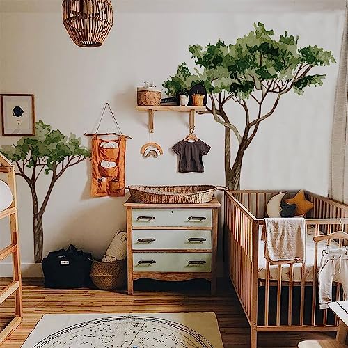 astrkiz Extra Huge Trees Wall Decals Peel and Stick, Self