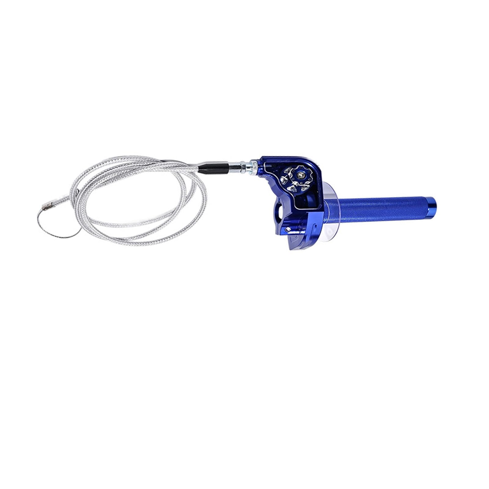 Aluminium Motorrad Gasgriff M10 x 1,5 Gewinde Dirt Bike Scooter 22 mm Lenkersteuerung langlebiger Motorrad-Drehgriff