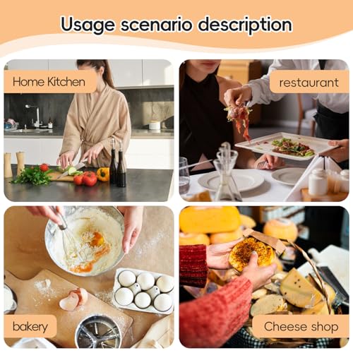 طقم سكاكين جبن ستانلس ستيل فضي مكون من 4 قطع من نالينا - تتضمن قطاعة اسلاك واداة توزيع وقطاعة وسكين بـ4 فتحات لالواح الجبن والحفلات