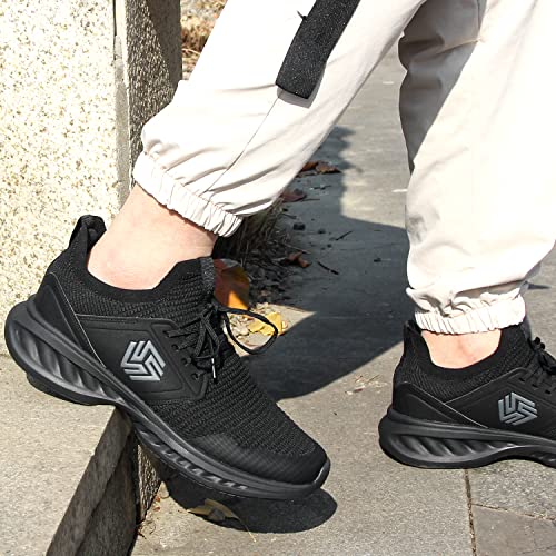 Lightweight Men's Athletic Trainers - Comfortable Running Shoes - Image 6