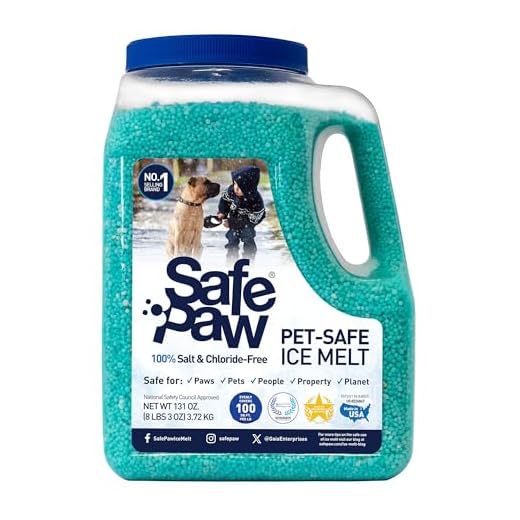 Safe Paw Fonteur de glace non toxique sans danger pour les animaux - 3,6 kg - 85 g.