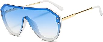 COTIA Flat Top Oversized Men Sunglasses Women Goggles Classic Big Square Eyewear