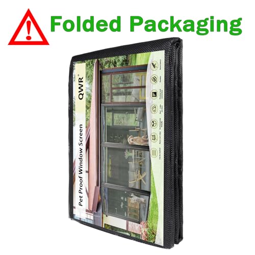 image for QWR Pet Proof Window Screen Replacement Kit, 39