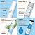 Puroflo ERO 5 pc Reverse Osmosis Filters 1 Year Set, 5 Stage Reverse Osmosis Water Filter, Under Sink RO Water Filter System Kit Compatible with Most 10" Water Filtration System w/Water Filter Wrench