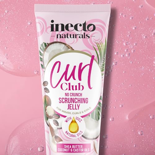INECTO Naturals Curl Club No Crunch Scrunching Jelly 200ml - Image 4