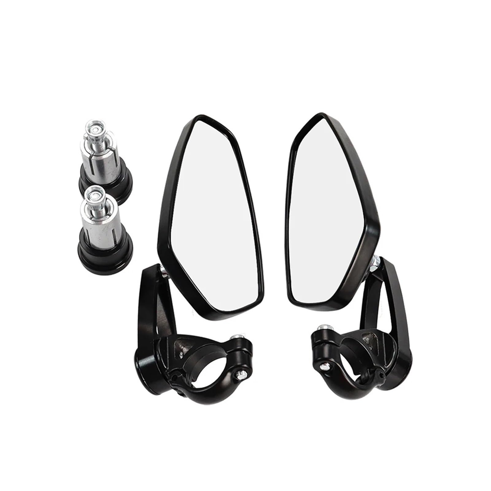 Moto Lusterko końcówkowe kierownicy Motocyklowa k Pasuje Do Honda 7/8 "22mm Lusterka Boczne Motocykla Uniwersalne Lusterka Boczne Kierownica Do Hulajnogi Akcesoria Do Lusterek
