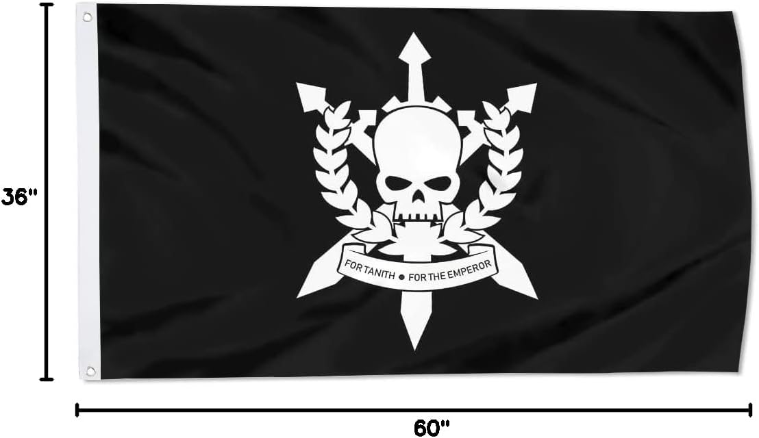 Tanith First Flag Banner Outdoor Indoor Decoration Flag 3x5Feet Double Stitched Polyester with Brass Grommets - Image 4