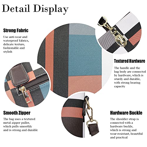 Image of OTMIPIML Purses and Handbags for Women Synthetic Leather Tote Crossbody Bags Satchel Purses Set 6pcs | Set