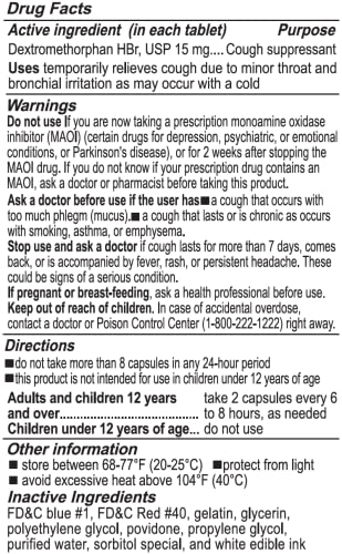 Rxzell Adult Cough Relief, Dextromethorphan Hbr 15Mg thumb #5