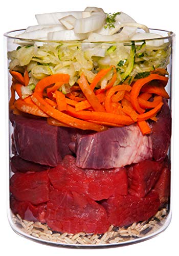 Lamm mit Zucchini, Fenchel und Magerjoghurt, (1x 800 g)