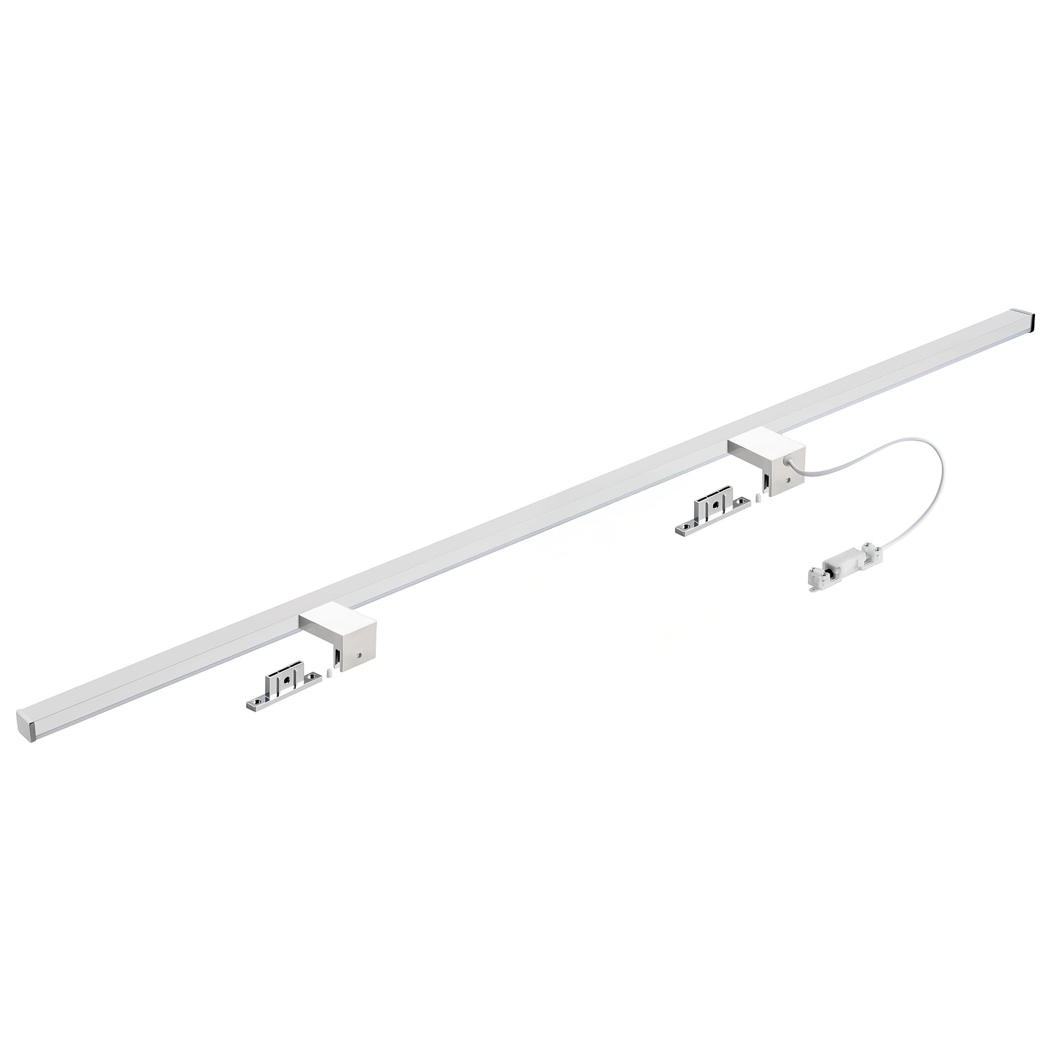 SEBSON® LED Lampe Miroir Salle de Bain 120cm, Lumière de Surface + Lumière de Serrage, IP44, Blanc Neutre 4000K, 15W, 1500lm - 1200x98x44mm | 1500 lm blanc neutre 4 000 K, IP44 - 1200 x 98 x 44 mm