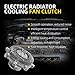 Dasbecan Electric Radiator Cooling Fan Clutch Compatible With Nissan Pathfinder R51 Frontier D40 Xterra N50 2005-2012 V6 4.0L Replaces# 21082-EA200 21082EA200 9502110 17120-82Z10 1712082Z10