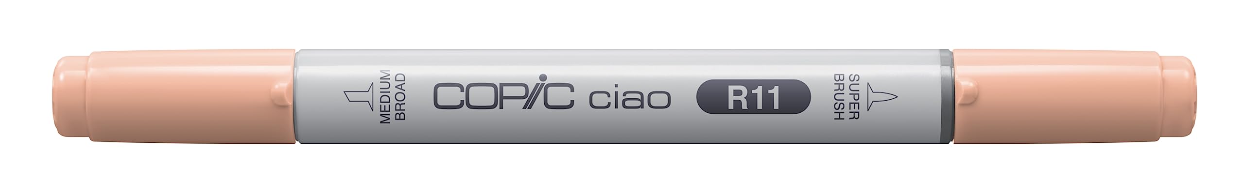 Copic Ciao Coloured Marker Pen - (R-11) Pale Cherry Pink, For Art & Crafts, Colouring, Graphics, Highlighter, Design, Anime, Professional & Beginners, Art Supplies & Colouring Books