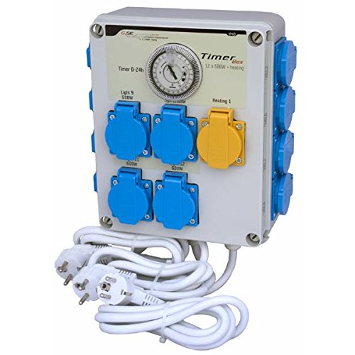 Quadro Elettrico GSE Timer Box II 12x600W Riscaldamento