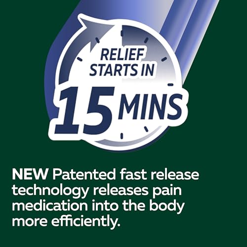 Image of Excedrin Rapid Relief Caplets, 500mg Acetaminophen, 20 Count | Clinically Proven to Absorb Fast for Pain Relief That Begins in 15 minutes , Caffeine Free, Aspirin Free