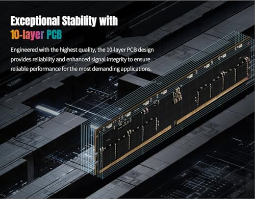 Image of KLEVV Urbane V RGB DDR5 48GB (2x24GB) 6000MHz CL30 SK Hynix Chip 1.35V Gaming Desktop Ram Memory XMP 3.0 / AMD Expo Ready (KD5KGUD80-60A300M)
