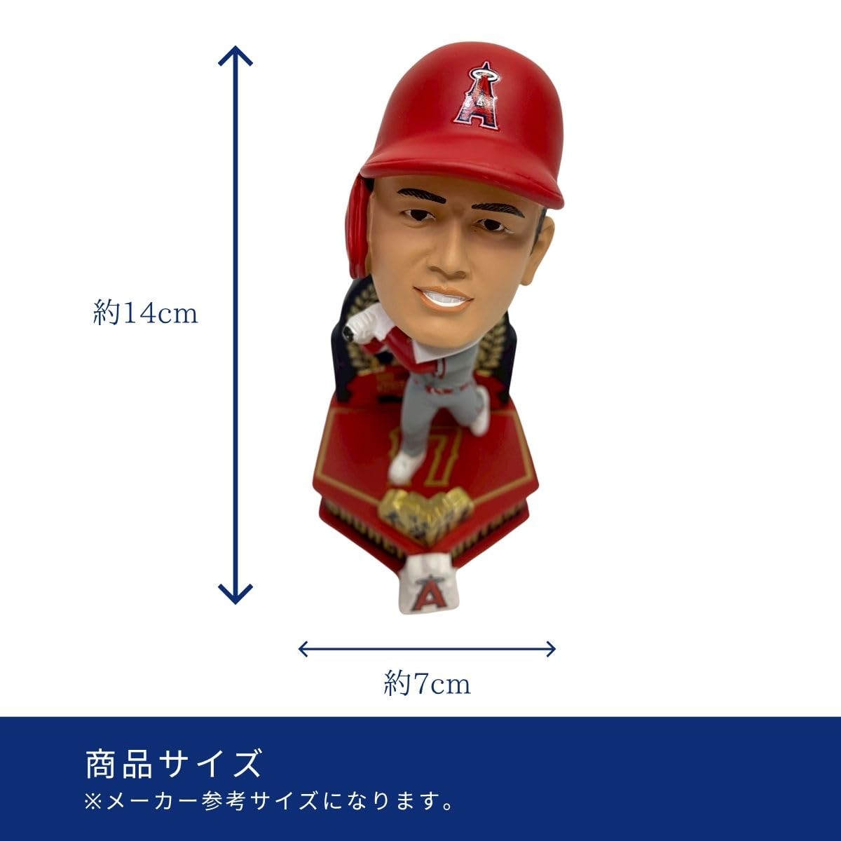 Amazon.co.jp: 【世界408個限定】大谷翔平 ミニボブルヘッド MLB公式