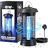 NIIYOCA Bug Zapper, Electric Fly Catcher Effectively, Electric Mosquito Killer Lamp with a 2-Meter Long Power Cord, Mosquito Killer Lamp with UV Light, fly killer 360° Indoor and Outdoor