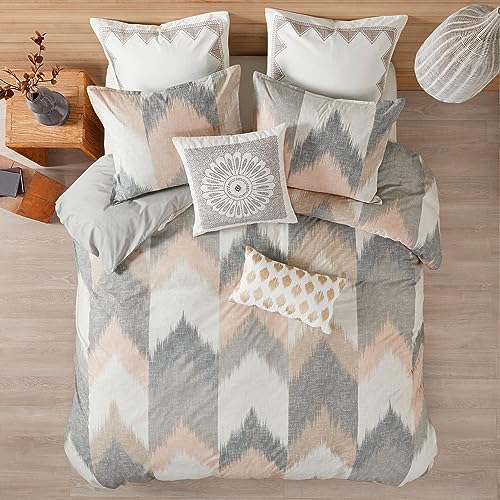 Image of INK+IVY Alpine Comforter Mini Set, King /Cal King, Blush