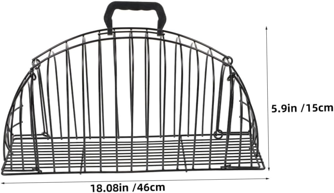 HEMOTON Portable Cat Bathing Cage Reusable Pet Shower Crate Cat Carrying Cage Wear-Resistant Mesh