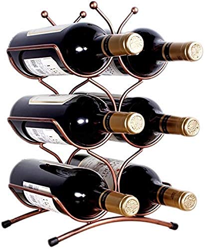 Soporte para botellas de vino 3 niveles 3 botellas