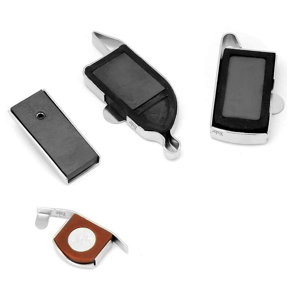 Yoke Magnetic Sewing Machine Seam Guide - 4 Pcs Magnetic Sewing Machine Guide Gauge Presser Quilting Tools Sewing Tools for Universal Sewing Machines Sewing Beginners All Pattern Types Sewing Machine — Amazon image 3