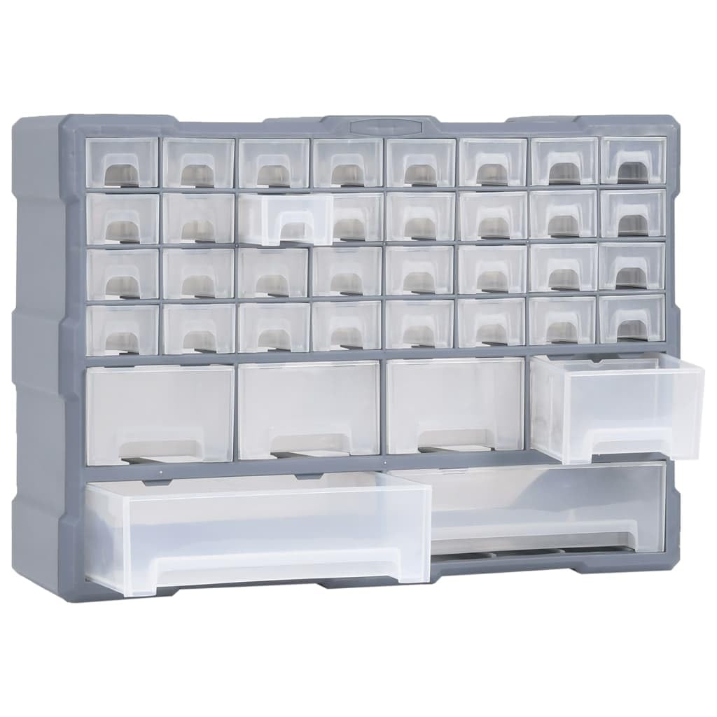 Genérico Organizador multicajones con 38 cajones 52x16x37,5 cm,Bricolaje,Accesorios de Bricolaje,Organización y Almacenamiento de Herramientas,Cajas de herramientas-147578