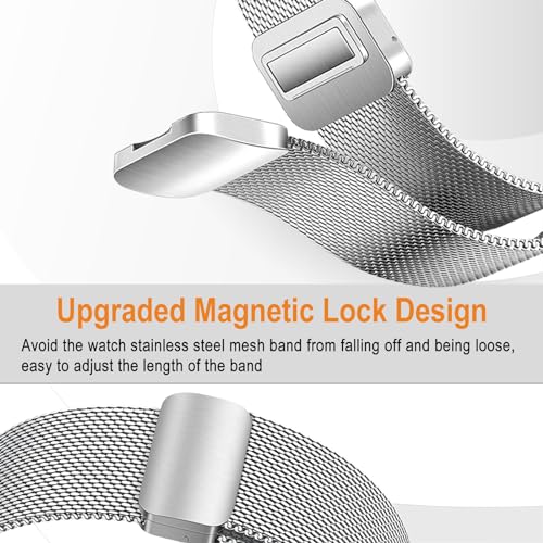 NicMool Metal Strap for Apple Watch 38mm 40mm 41mm 42mm, Magnetic Closure - Image 3