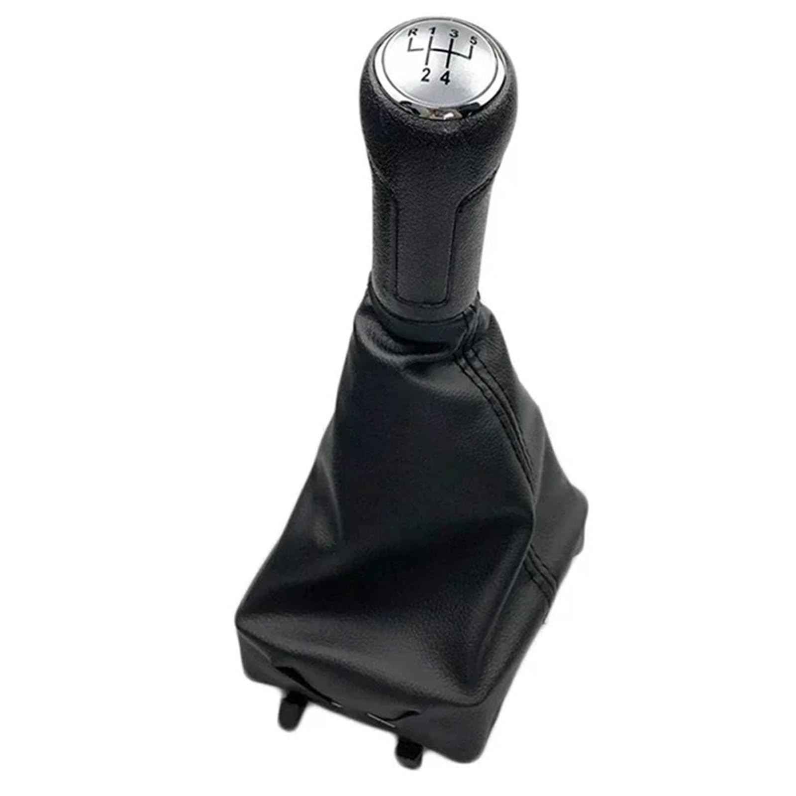 XZCVTYW Car Shift Gear Knob Cover Car Shifter Stick 5 Speed Gear Shift Knob for Polo 9N 9N2 (2002-2009)(B 5speed)