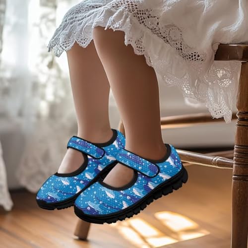 Girls Mesh Sneaker Toddler Mary Jane Shoes Lightweight Casual Shoes for Running Vacation3