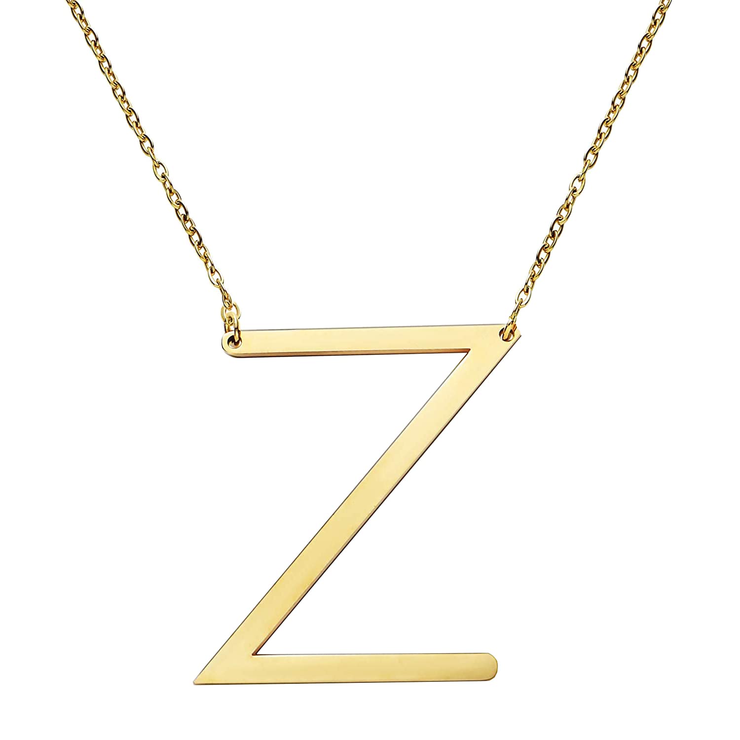 See full amazon price history chart for Shiraj Creations Large Initial Necklace Gold, Silver and Rose Gold Plated Big Letter Script Brass Pendant Monogram Necklace for Women Gift(from Alphabet 26 A-Z) (Z) Shiraj Creations Large Initial Necklace Gold, Silver and Rose Gold Plated Big Letter Script Brass Pendant Monogram Necklace for Women Gift(from Alphabet 26 A-Z) (Z) (B08YX4W26S) Amazon Price History, Amazon Price Tracker