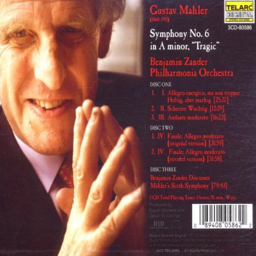 Vista 2 de Mahler Symphony No. 6 Tragic - Benjamin Zander Philharmonia Orchestra