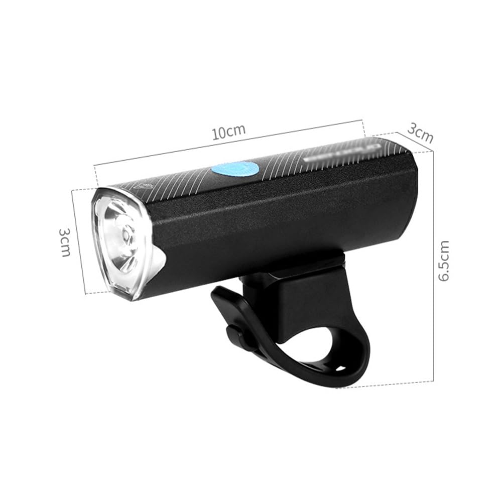 500 Lúmenes Luces De Bicicleta IPX5 Impermeables Luces De Bicicleta Súper Brillantes Delanteras Y Traseras USB Recargables