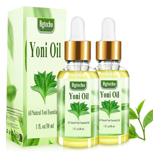 Image of 2PCS Yoni Oil for Women,Organic Feminine Oil,All Natural Tee Tree Essential Oil,Ph Balance Eliminates Odor,Feminine Deodorant Vaginal Moisturizer(1 fl oz /pc)