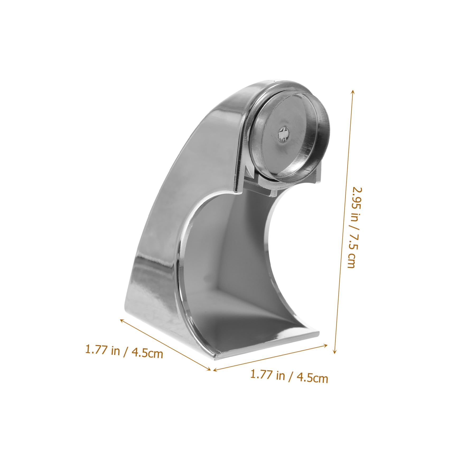 MAGICLULU 2pezzi Portasapone Inossidabile Per Design Elettroplaccato Installazione Per