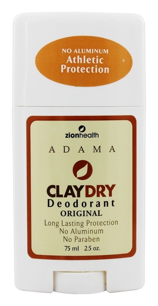 Zion Health Clay Deod Solid (2.5oz)