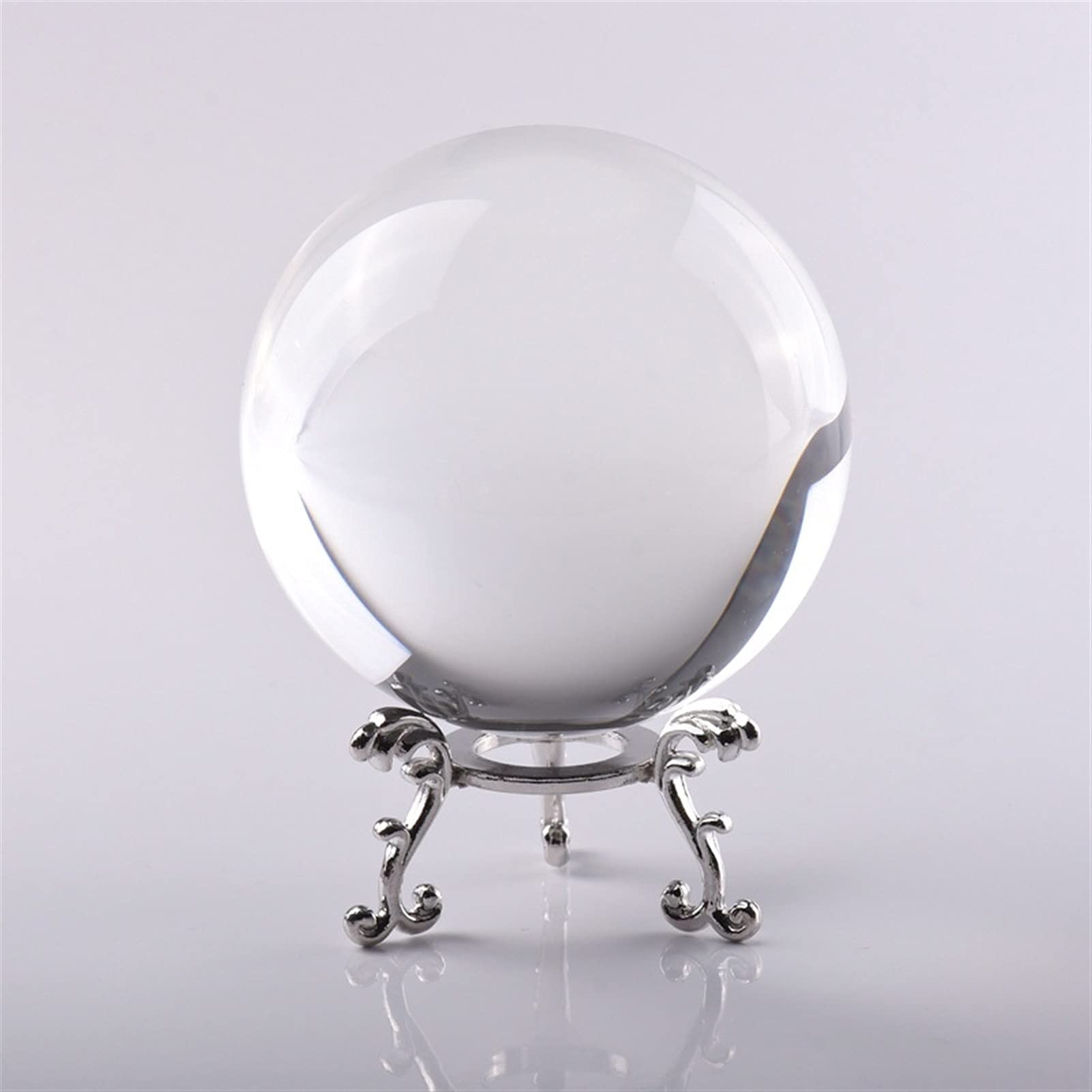 Bola de Cristal (en la Magia Occidental) 60/80 mm Fotografía Photography Ball Ornament Fengshui Globe Divination Quartz Magic Glass Ball Decoración Bola de Cristal(1 Ball,6cm)
