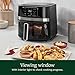Cuisinart Air Fryer, 4.5-Quart Basket Fryer with 4 Cooking Functions to Air Fry, Roast, Bake, and Keep Warm, 4 Airfryer Presets, Dishwasher-Safe Parts, AIR-160NAS, Stainless Steel & Black