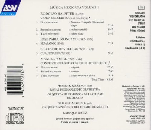 Vista 2 de Musica Mexicana, Vol. 3